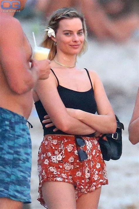 margot robbie in bikini|Margot Robbie surprises in bikini top and flares